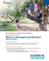 What is a Developmental Mindset?