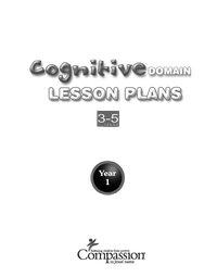 English African Core Curriculum - Cognitive - 3 to 5 - Year 1