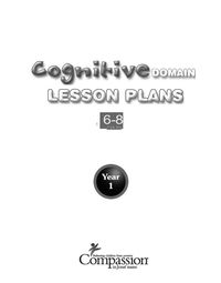 English African Core Curriculum - Cognitive - 6 to 8 - Year 1