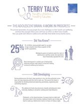 Terry Talks: Adolescent Brain Development (Infographic)