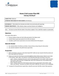 HV96: Literacy Activity 8