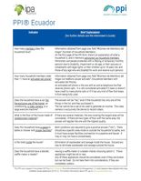 Example PPI Review Sheets