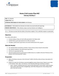 HV42: Literacy Activity 2