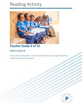Reading Activity_Teacher Guide 06of12_Grade 1_Vol 2C