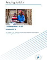 Reading Activity_Teacher Guide 08of12_Grade 2_Vol 1B