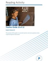 Reading Activity_Teacher Guide 12of12_Grade 2_Vol 2C